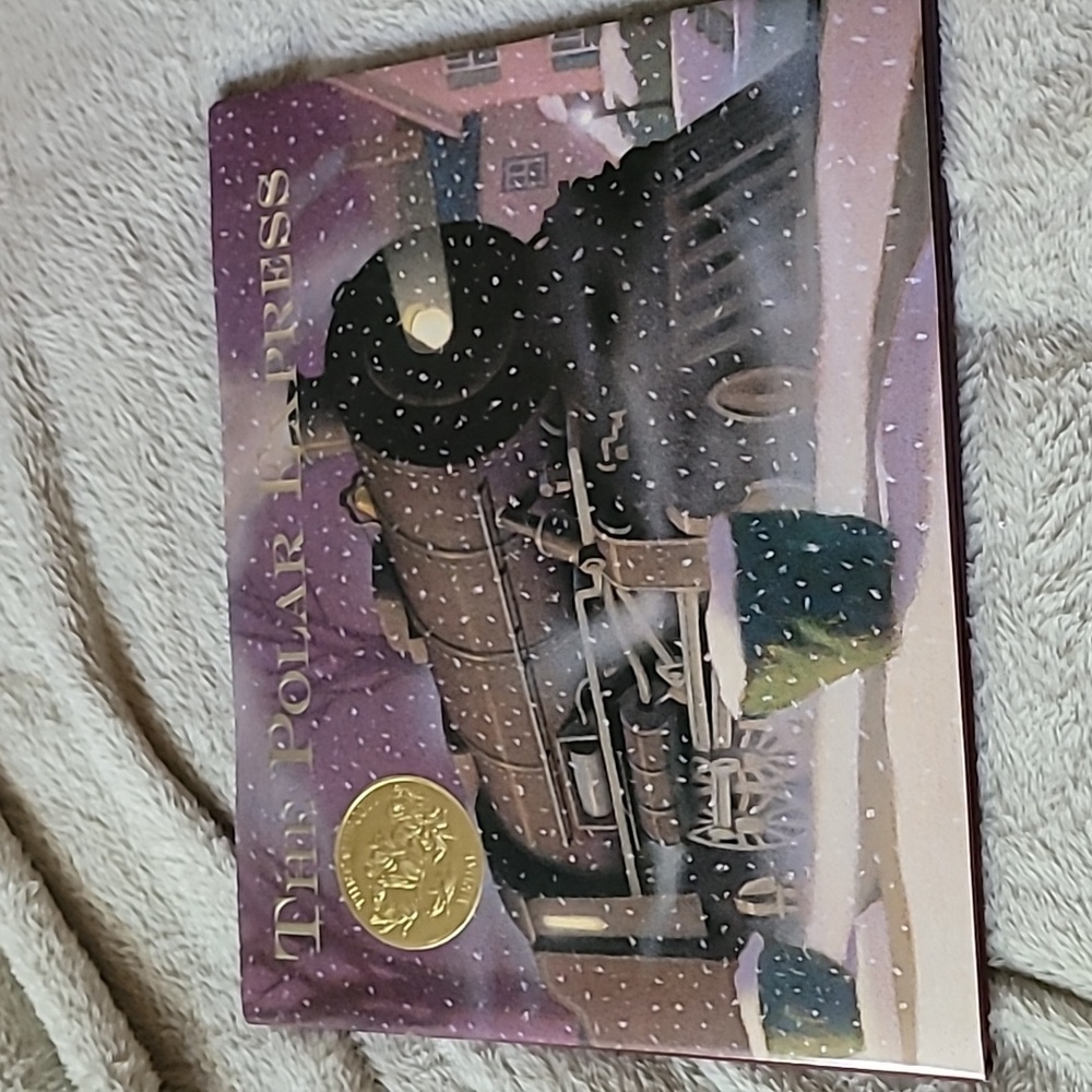 The Polar Express hardback with ornament